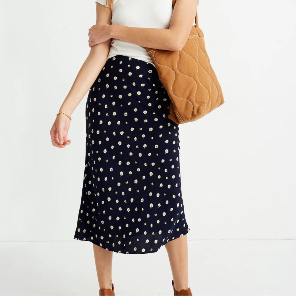 Madewell Midi Slip Skirt
